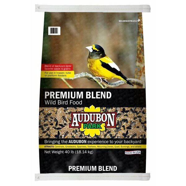 Global Harvest Foods Audubon Park Wild Bird Food, Premium Blend, 40 Lb 12557